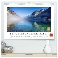 Berchtesgadener Alpen - Land von Watzmann und Königssee (hochwertiger Premium Wandkalender 2026 DIN A2 quer), Kunstdruck in Hochglanz Berchtesgadener Alpen - Land von Watzmann und Königssee (hochwertiger Premium Wandkalender 2026 DIN A2 quer), Kunstdruck in Hochglanz