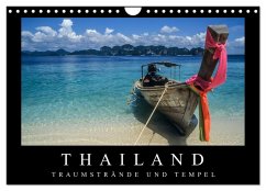 Cover Thailand - Traumstrände und Tempel (Wandkalender 2026 DIN A4 quer), CALVENDO Monatskalender