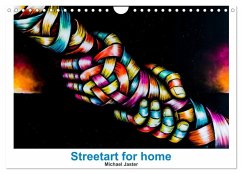 Streetart for home Michael Jaster (Wandkalender 2026 DIN A4 quer), CALVENDO Monatskalender
