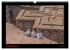 Äthiopien (Wandkalender 2026 DIN A3 quer), CALVENDO Monatskalender