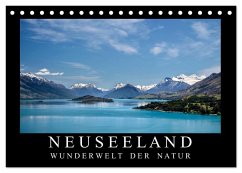 Neuseeland - Wunderwelt der Natur (Tischkalender 2026 DIN A5 quer), CALVENDO Monatskalender Neuseeland - Wunderwelt der Natur (Tischkalender 2026 DIN A5 quer), CALVENDO Monatskalender