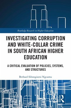 Cover Investigating Corruption and White-collar Crime in South African Higher Education (eBook, ePUB)