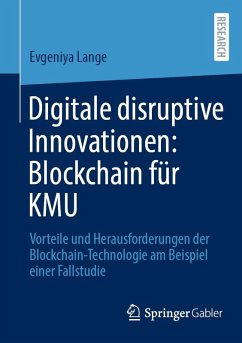 Cover Digitale disruptive Innovationen: Blockchain für KMU (eBook, PDF)