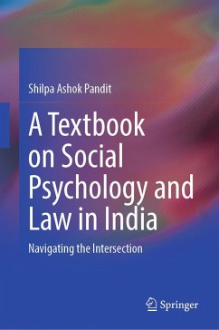 Cover A Textbook on Social Psychology and Law in India (eBook, PDF)