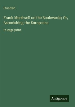 Cover Frank Merriwell on the Boulevards; Or, Astonishing the Europeans