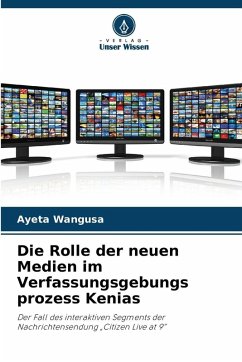 Cover Die Rolle der neuen Medien im Verfassungsgebungs prozess Kenias