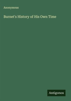 Cover Burnet's History of His Own Time