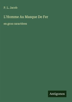Cover L'Homme Au Masque De Fer