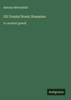 Cover Gli Uomini Rossi; Romanzo