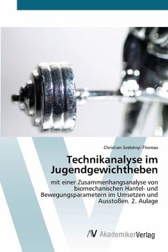 Cover Technikanalyse im Jugendgewichtheben