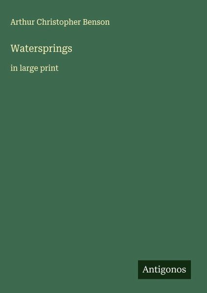 Watersprings