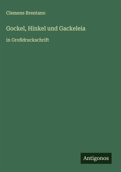 Cover Gockel, Hinkel und Gackeleia
