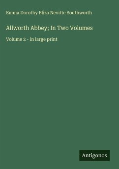 Cover Allworth Abbey; In Two Volumes