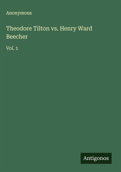 Cover Theodore Tilton vs. Henry Ward Beecher