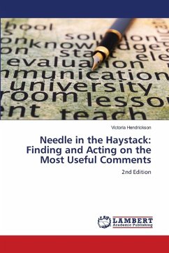 Cover Needle in the Haystack: Finding and Acting on the Most Useful Comments