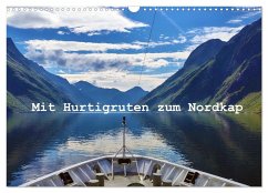 Mit Hurtigruten zum Nordkap (Wandkalender 2026 DIN A3 quer), CALVENDO Monatskalender