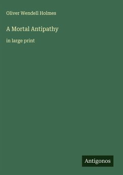 A Mortal Antipathy Cover A Mortal Antipathy