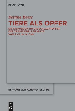 Tiere als Opfer (eBook, ePUB) - Reese, Bettina