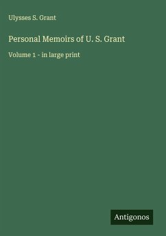 Personal Memoirs of U. S. Grant Cover Personal Memoirs of U. S. Grant