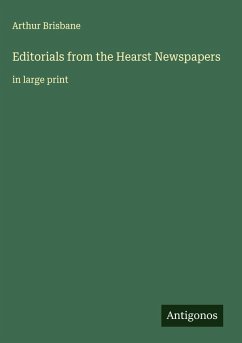 Editorials from the Hearst Newspapers Cover Editorials from the Hearst Newspapers