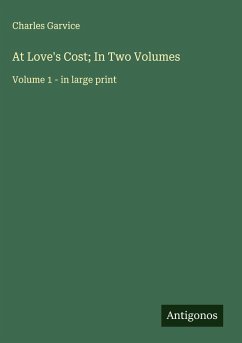 Cover At Love's Cost; In Two Volumes