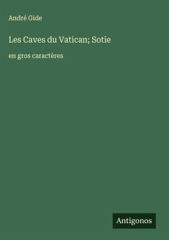 Cover Les Caves du Vatican; Sotie