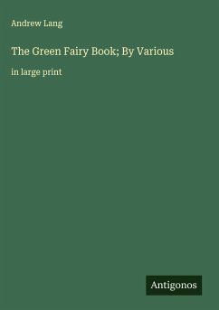 Cover The Green Fairy Book; By Various