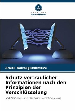 Cover Schutz vertraulicher Informationen nach den Prinzipien der Verschlüsselung