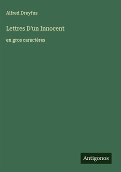 Cover Lettres D'un Innocent