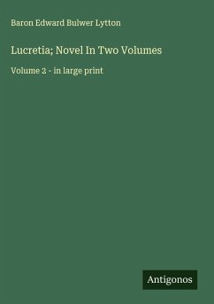 Cover Lucretia; Novel In Two Volumes