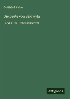 Cover Die Leute von Seldwyla