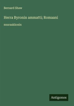 Cover Herra Byronin ammatti; Romaani