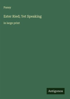 Cover Ester Ried; Yet Speaking