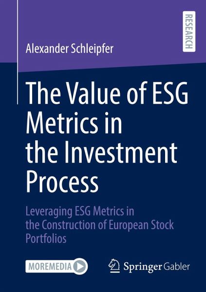 The Value of ESG Metrics in the Investment Process The Value of ESG Metrics in the Investment Process