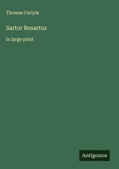 Cover Sartor Resartus