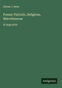 Cover Poems: Patriotic, Religious, Miscellaneous