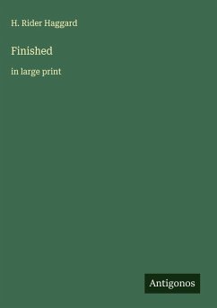 Finished - Haggard, H. Rider