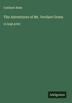 Cover The Adventures of Mr. Verdant Green