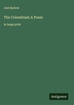Cover The Columbiad; A Poem