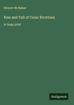 Rise and Fall of Cesar Birotteau Cover Rise and Fall of Cesar Birotteau