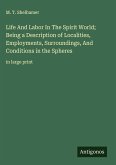 Life And Labor In The Spirit World; Being a Description of Localities, Employments, Surroundings, And Conditions in the Spheres