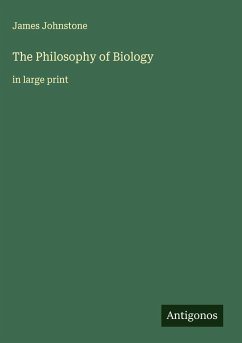 Cover The Philosophy of Biology