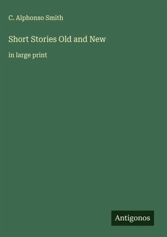 Short Stories Old and New Cover Short Stories Old and New