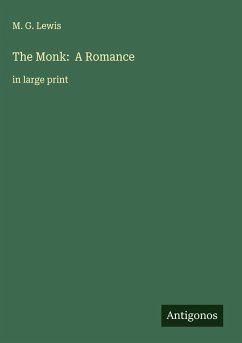 The Monk: A Romance Cover The Monk: A Romance