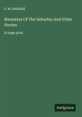 Messalina Of The Suburbs; And Other Stories