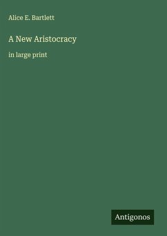 Cover A New Aristocracy