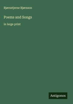 Poems and Songs Cover Poems and Songs