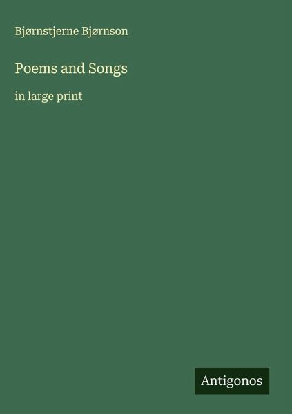 Poems and Songs Poems and Songs