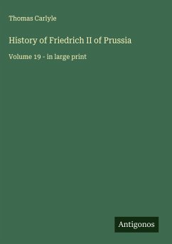 Cover History of Friedrich II of Prussia