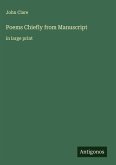 Poems Chiefly from Manuscript